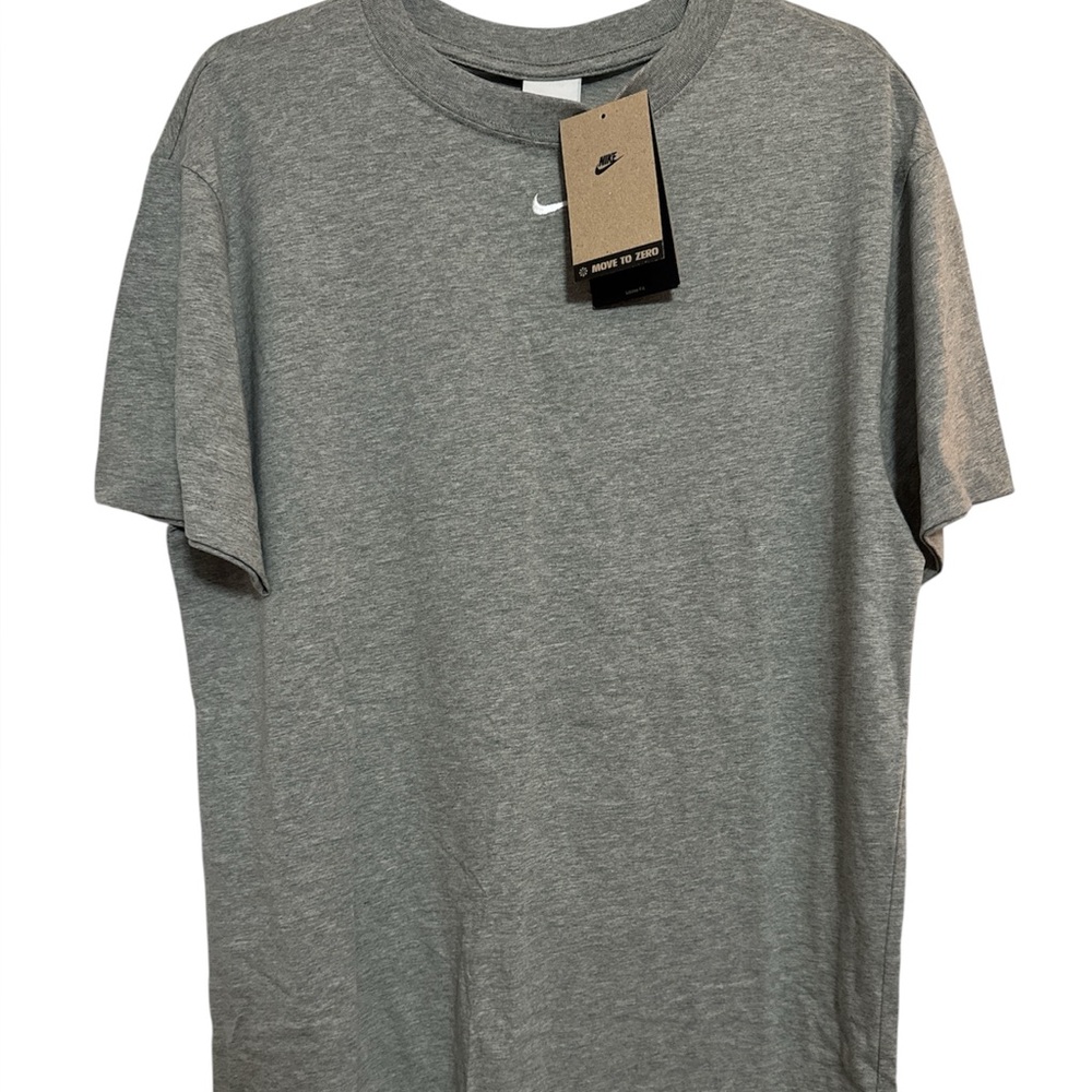 Nike Gray Mini T-Shirt Dress with White Swoosh - Picture 5 of 5